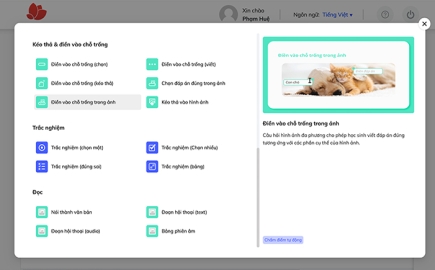 Tạo bài test một lần, sử dụng cho mọi lớp